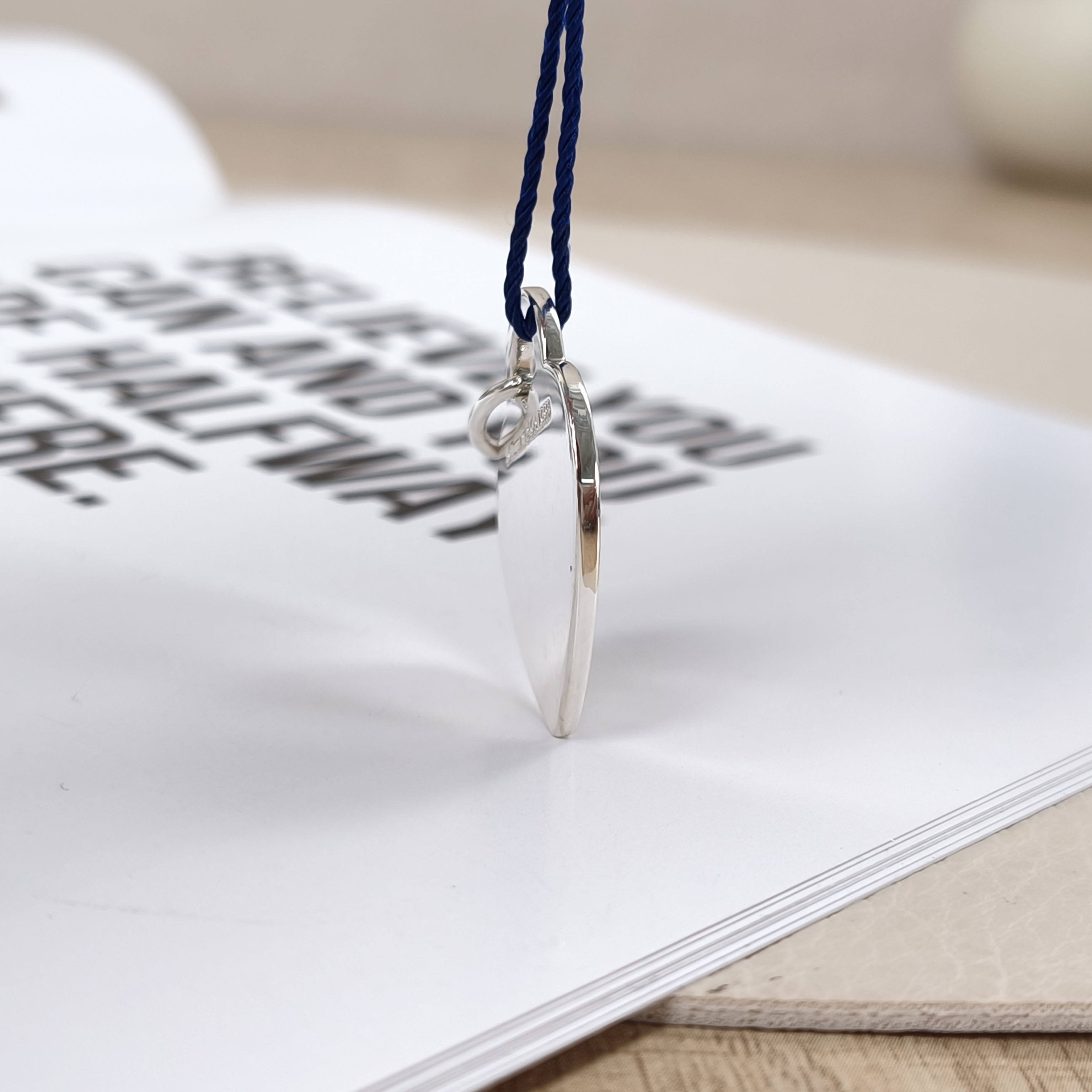 Tiffany&Co. Necklace Return to Tiffany™ Silver Pendant925 One Size 3.1cm One Size — cover view 2 of 8