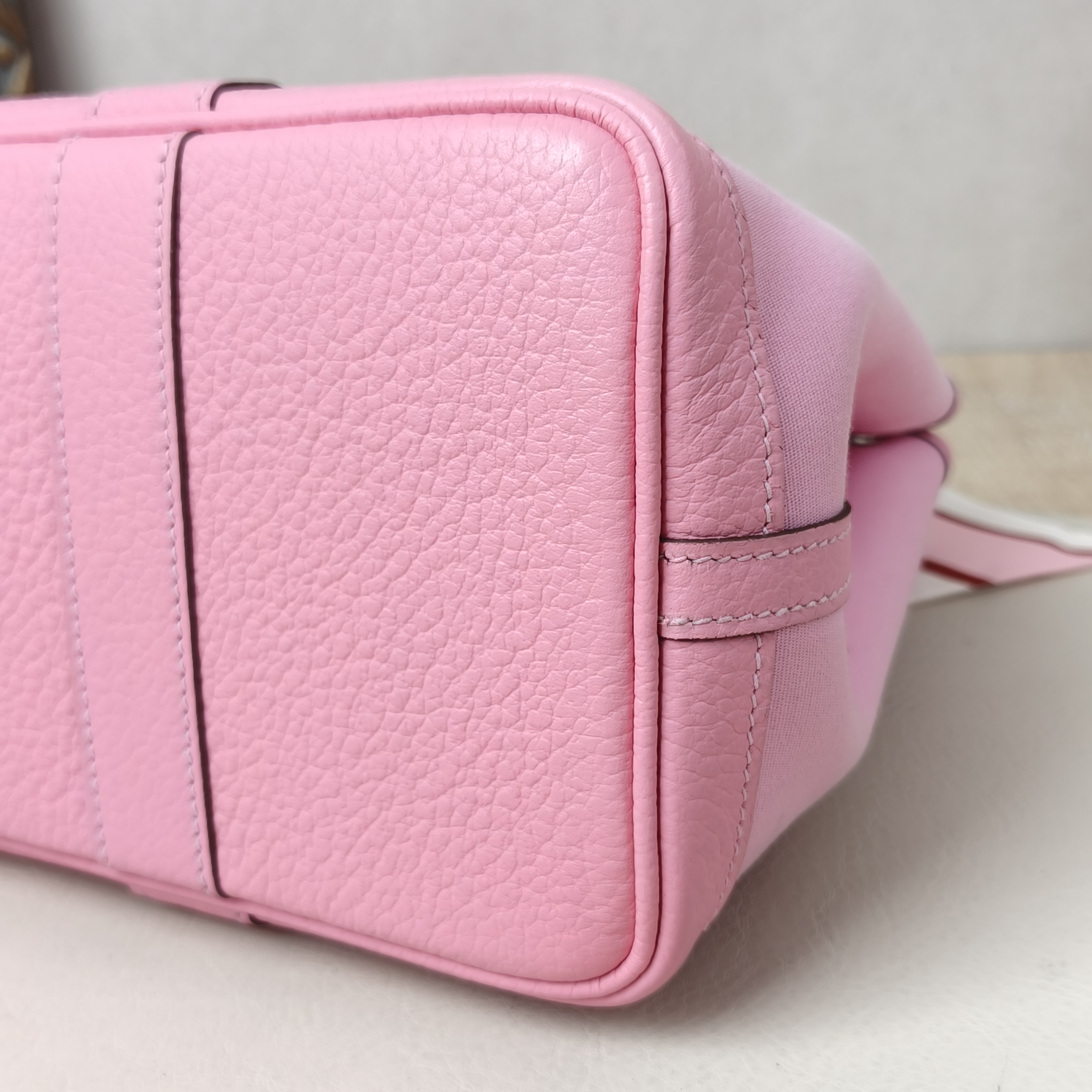 Hermès Garden Party 30Pink Canvas Y · 30 × 13 × 21 cm — cover view 2 of 9
