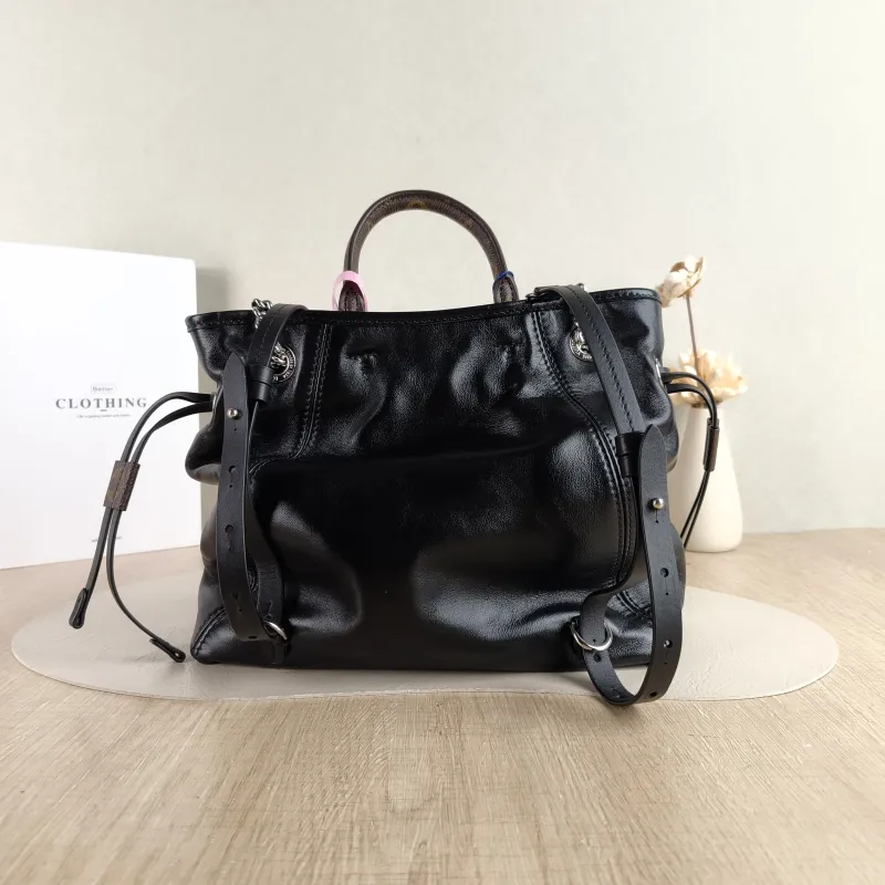 Louis Vuitton Backpack Off Duty Vibe Backpack Black SL ambskin One Size 24 × 10 × 25 cm — cover view 3 of 5