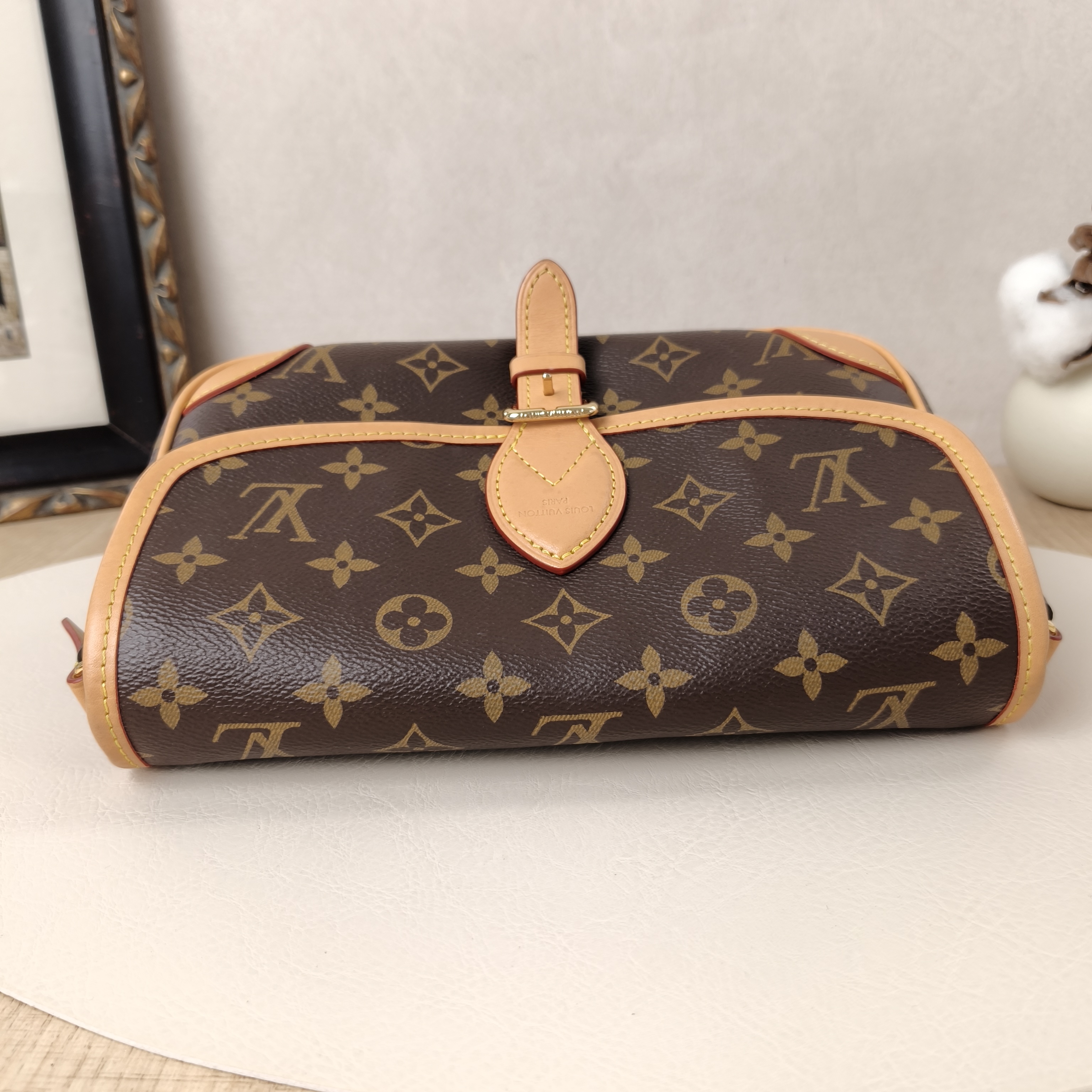 Louis Vuitton Crossbody Bag Diane Baguette Bag Shoulder Strap PVC Small24 × 9 × 15 cm — cover view 2 of 10