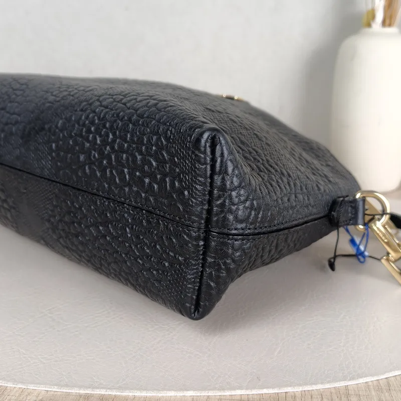 BURBERRY Crossbody Bag Crossbody Bag Black Calfskin One Size29.5 × 8.5 × 17 cm — detail view 2 of 11