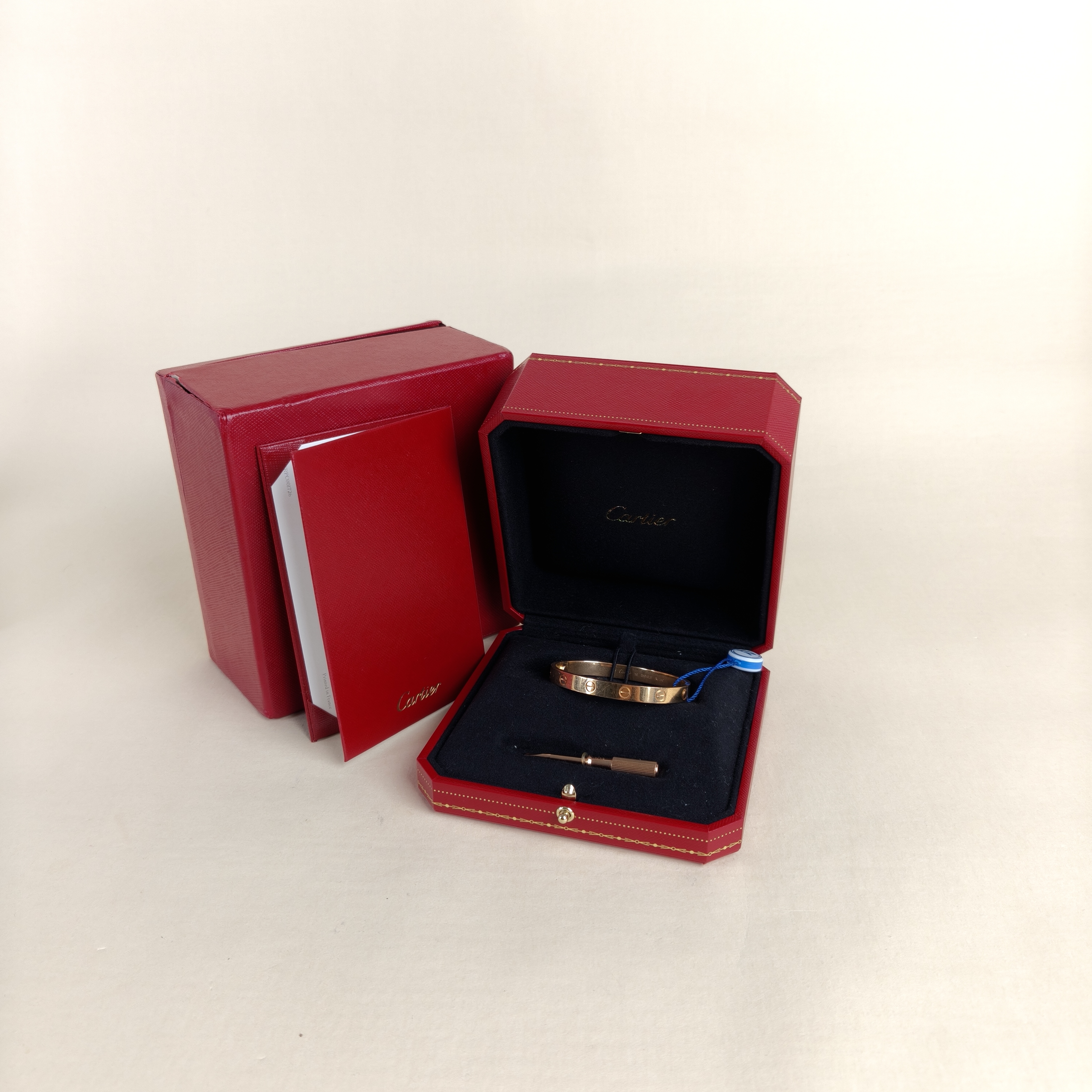 CARTIER Bangle Love Rose Gold 18KR ose Gold Edition 6.1 16 — cover view 5 of 8