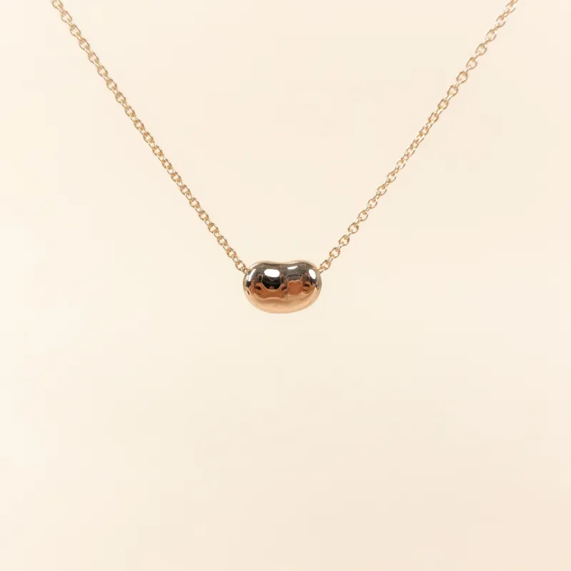 Tiffany&Co. Necklace Elsa Peretti Bean design Collection Necklace Yellow Gold Yellow Gold 18KY ellow Gold 9 40.6