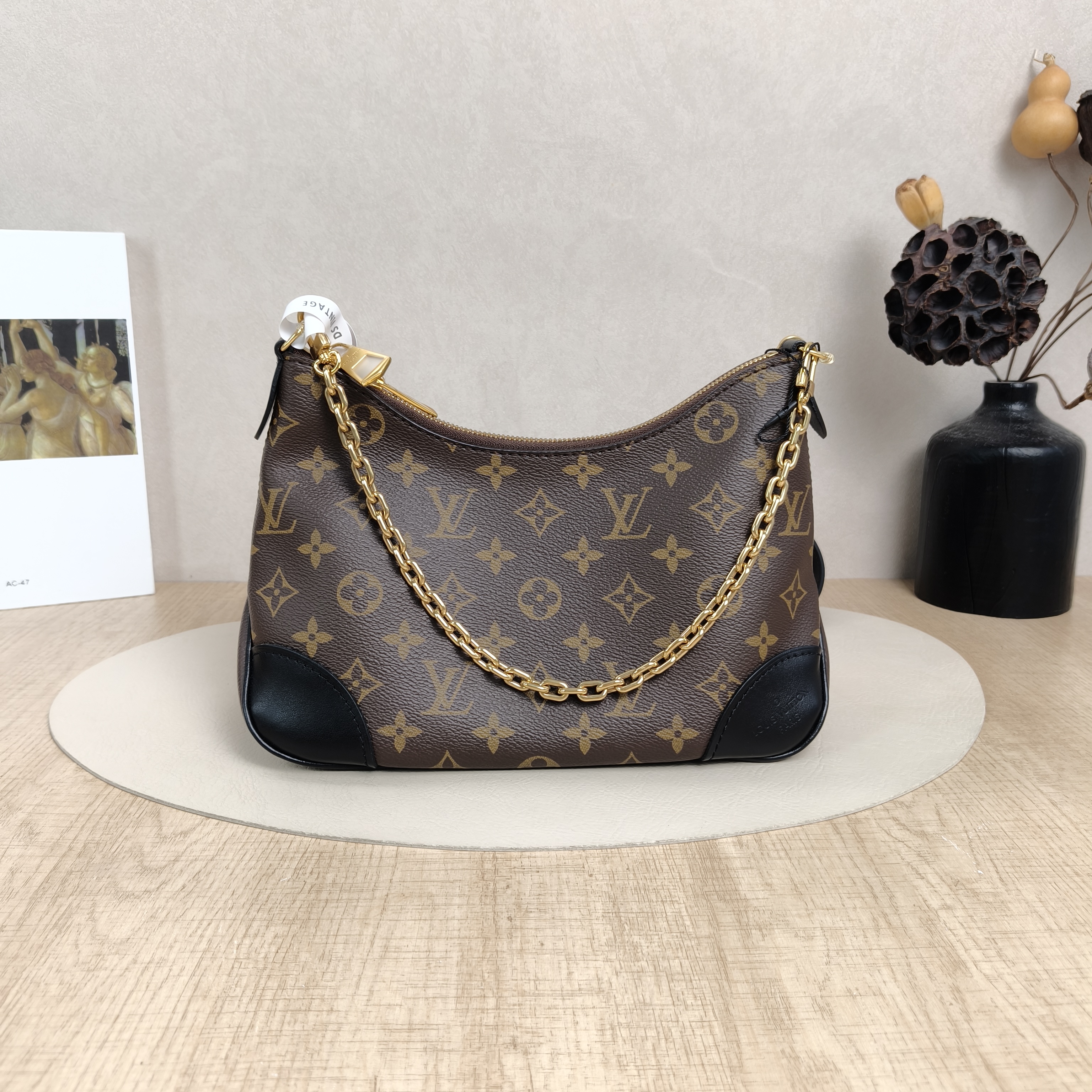 Louis Vuitton Crossbody Bag Boulogne PVC Small26 × 9.5 × 16 cm