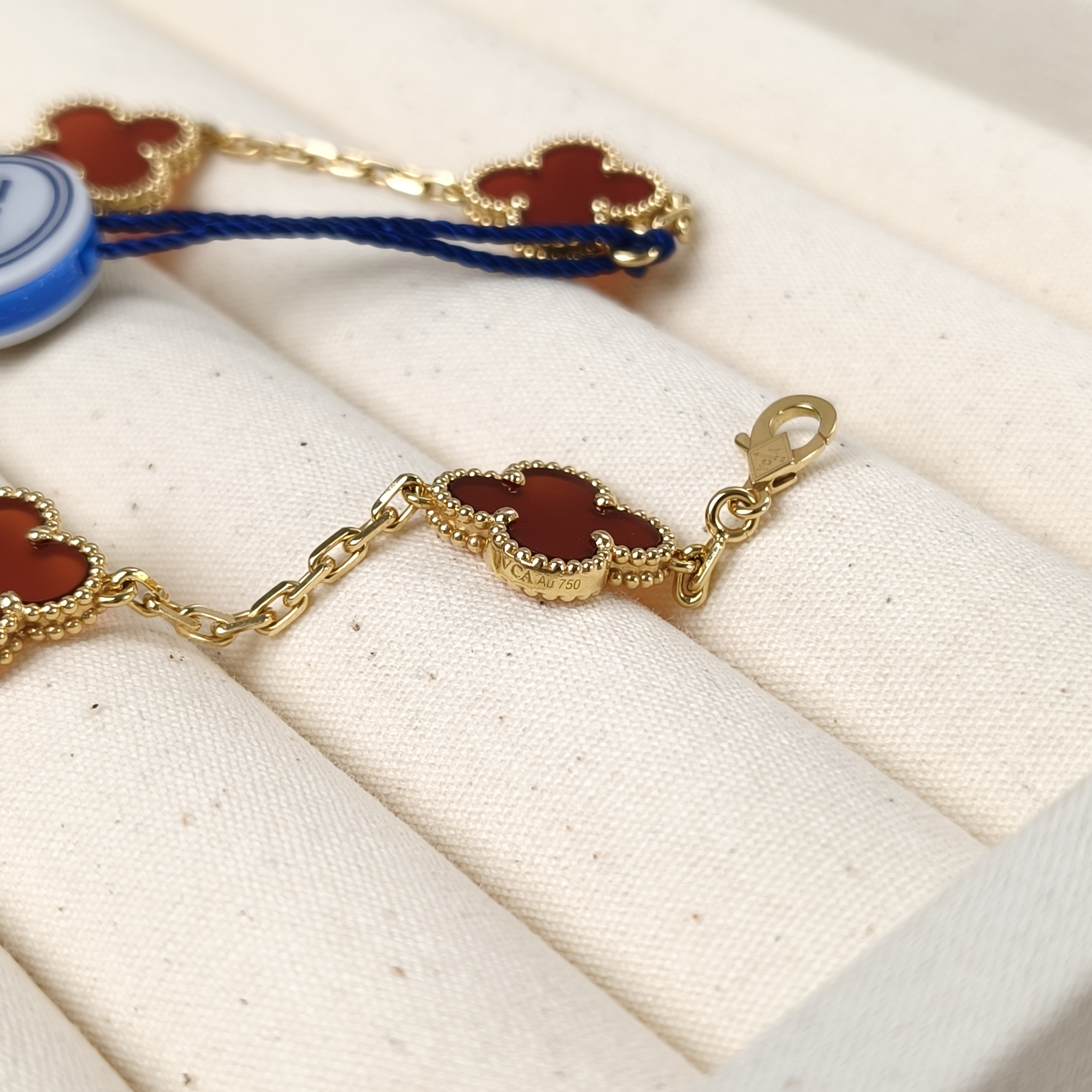 Van Cleef & Arpels Bracelet Alhambra Alhambra Collection Five-Motif Bracelet 18KY ellow Gold Vintage Small19cm Vintage Small — cover view 4 of 12