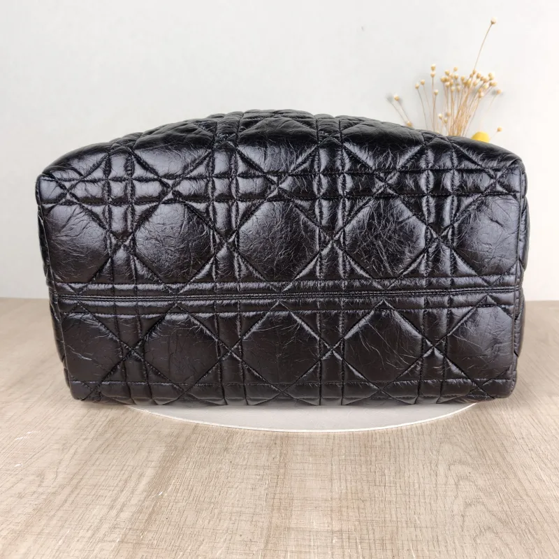 DIOR Top Handle Bag TOUJOURS Black Calfskin Large37 × 21 × 27 cm — cover view 5 of 5