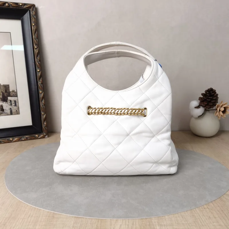 Chanel Top Handle Bag25p hobo White Calfskin24 × 10 × 14 cm — cover view 3 of 6