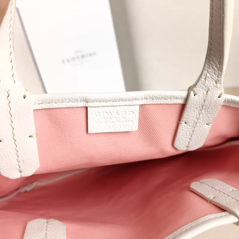 GOYARD Crossbody Bag poitiers y Tote Bag Pink White ine Canvas Small 21 × 1 × 24 cm — detail view 3 of 8