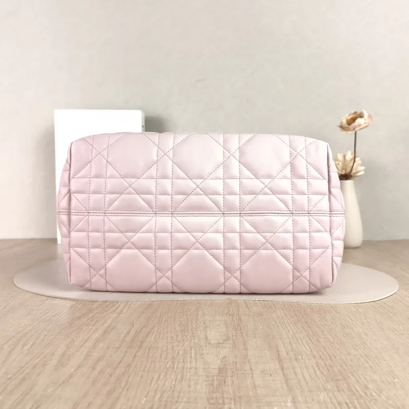 DIOR Top Handle Bag TOUJOURS Pink Calfskin Medium28.5 × 17 × 21.5 cm — cover view 4 of 5