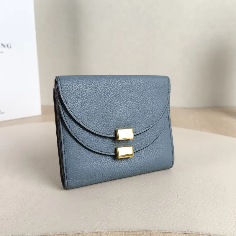 Chloé Wallet Wallet Blue Calfskin One Size12 × 2 × 10.5 cm — cover view 4 of 4