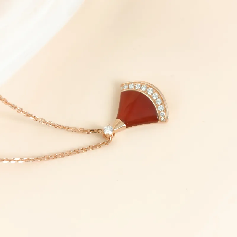 Bvlgari Necklace DIVAS’ DREAM Collection Pavé Diamond Rose Gold 18KR ose Gold Diamond One Size 1.5*41-42 — cover view 10 of 10