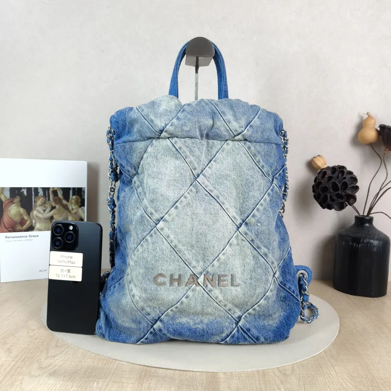 Chanel Backpack 22Bag Backpack Small 29 × 8 × 34 cm — cover view 3 of 6