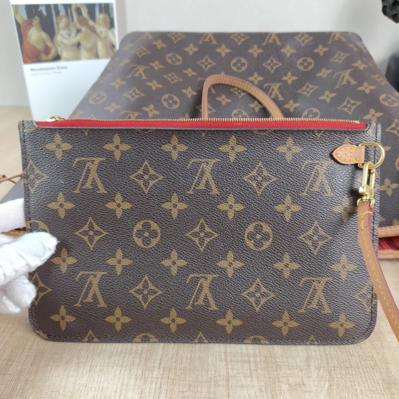 Louis Vuitton Shoulder Bag Neverfull Monogram PVC Medium31 × 14 × 28 cm — detail view 5 of 13