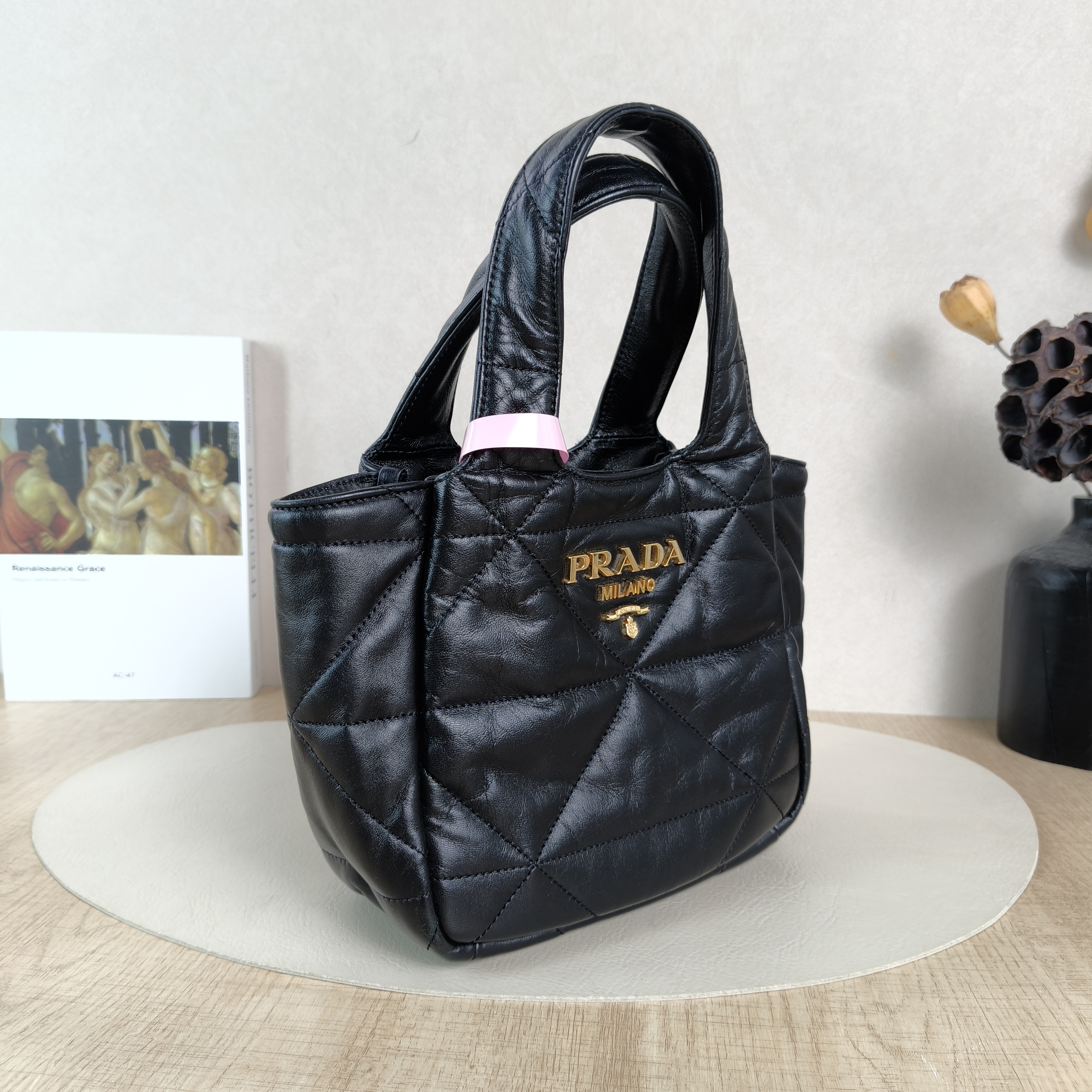 PRADA Bag Black Small18 × 10 × 15.5 cm — cover view 2 of 5