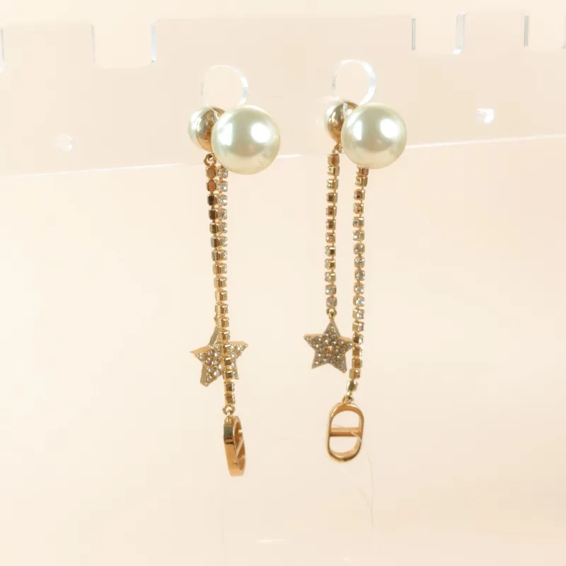 DIOR Earrings Earrings Gold One Size — cover view 3 of 7