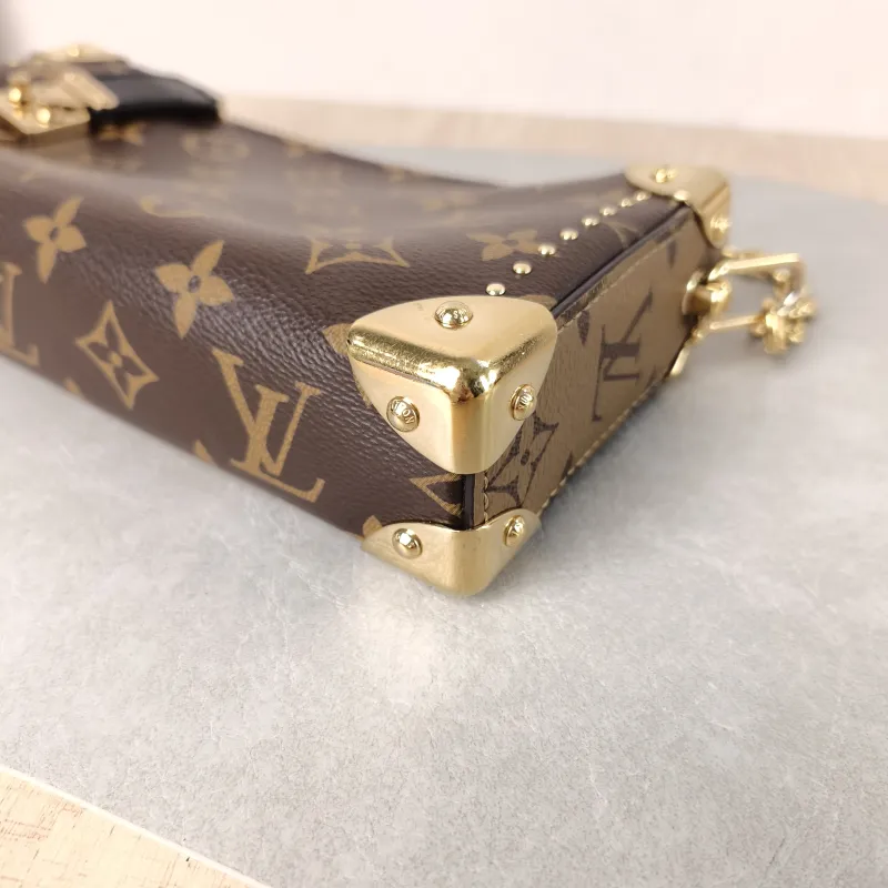Louis Vuitton Crossbody Bag Slim Trunk Box Monogram PVC Medium 23 × 4 × 12 cm — detail view 3 of 10