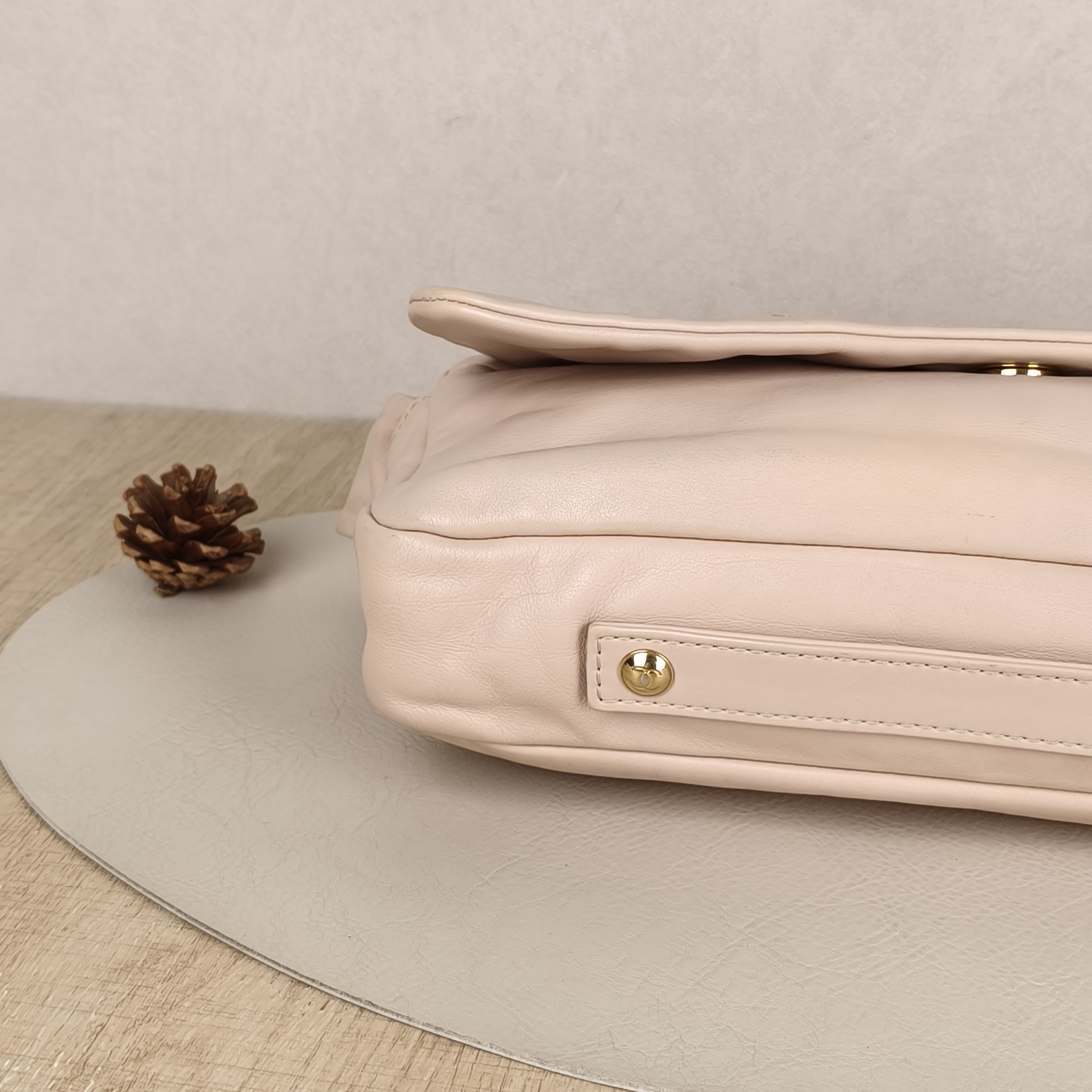 Chanel Shoulder Bag Pink Calfskin One Size29 × 5 × 16 cm — cover view 6 of 9