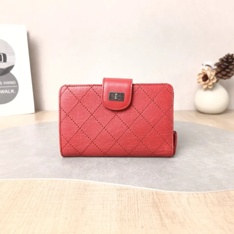 Chanel Wallet2.55Wallet Red Calfskin One Size10 × 3 × 15 cm