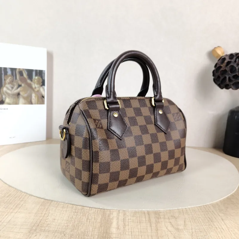 Louis Vuitton Crossbody Bag Speedy20 Shoulder Strap PVC Small 20.5 × 12 × 13.5 cm — cover view 5 of 6