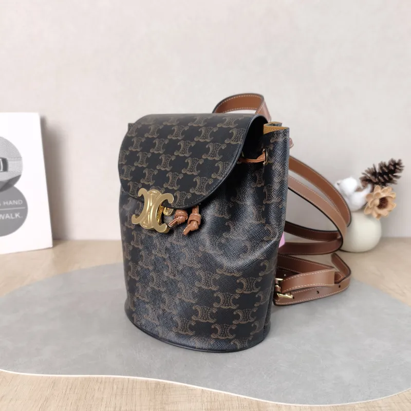 CELINE Backpack BONNIE Backpack Monogram PVC One Size 18 × 13 × 25 cm — cover view 3 of 5