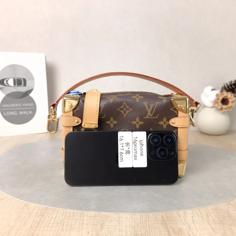 Louis Vuitton Crossbody Bag Side Trunk Box Monogram PVC Small 18 × 8 × 12.5 cm — cover view 3 of 6