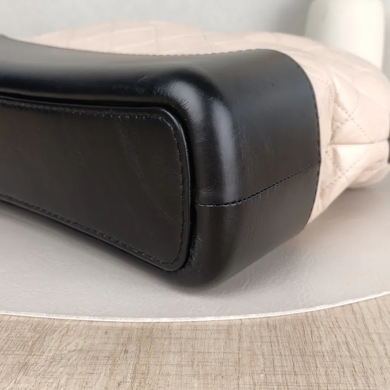 Chanel Crossbody Bag Gabrielle Gabrielle Bag Beige Black Large28 × 10 × 23 cm — detail view 8 of 13