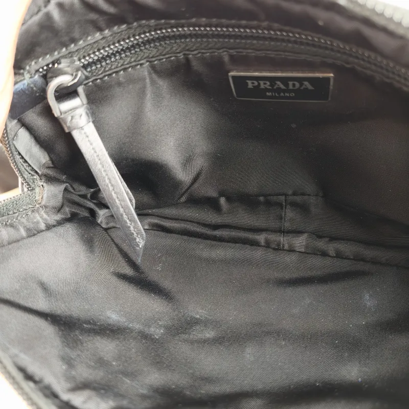 PRADA Belt Bag Belt Bag Black Nylon One Size 22 × 4 × 14 cm — detail view 6 of 10