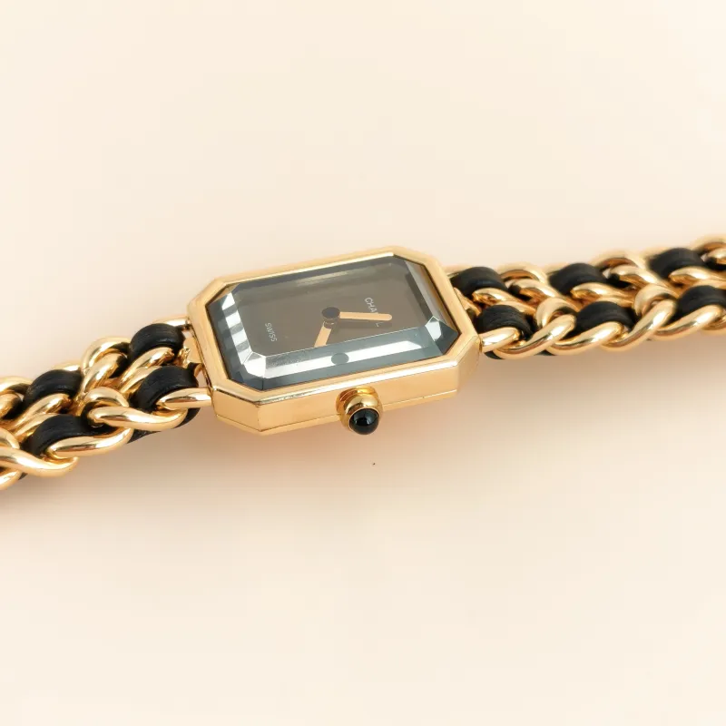 Chanel Watch · Première Édition Originale Black with Gold-Tone Hardware Black with Gold-Tone Hardware One Size Black 26.1* 20mm — cover view 2 of 7