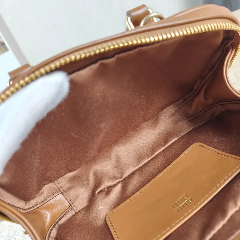 Miumiu Top Handle Bag Arcadie Collection Bowling Bag CC alfskinmini19 × 5 × 10 cm — detail view 11 of 13