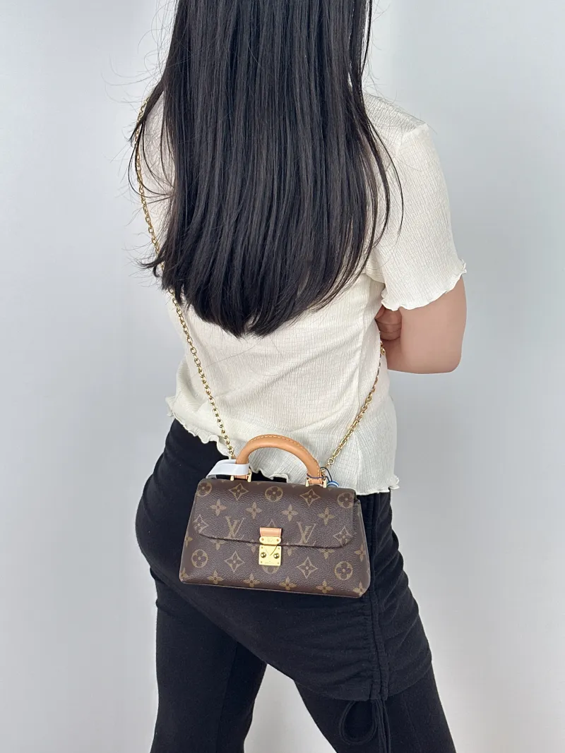Louis Vuitton Crossbody Bag MADELEINE Monogram PV Cnano21 × 6 × 12.5 cm — on-model view 2 of 2