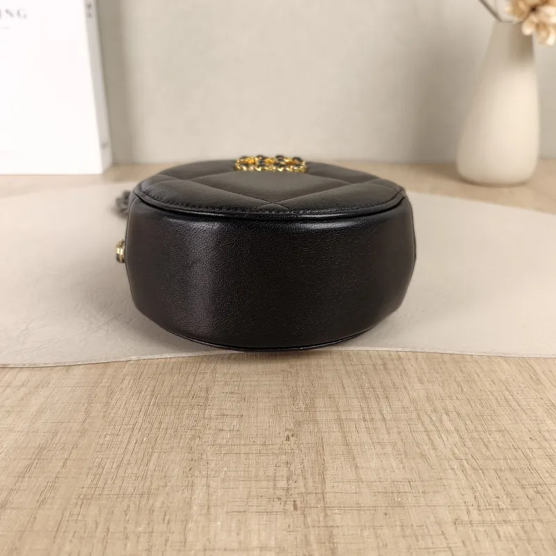 Chanel Crossbody Bag19bag Black Lambskinmini12 × 4.5 × 12 cm — cover view 6 of 6