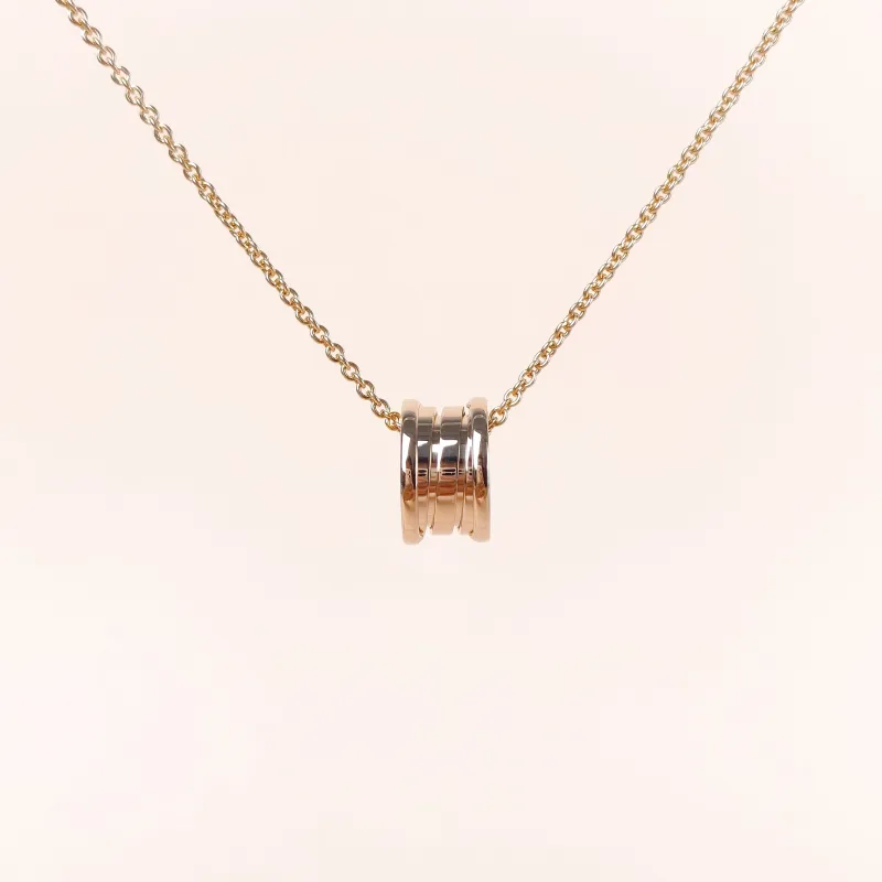 Bvlgari Necklace B.ZERO1Collection Necklace Rose Gold 18KR ose Gold Small 47cm