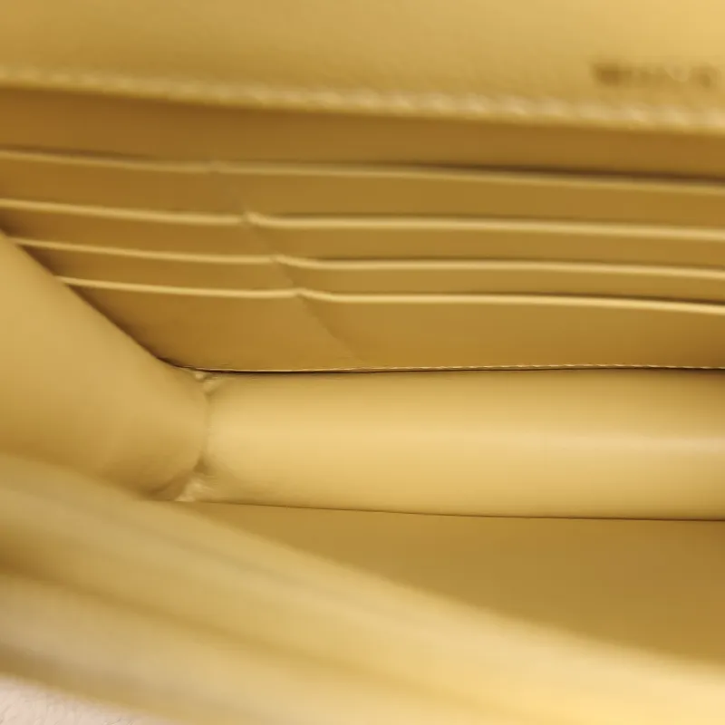 Chanel Backpack Yellow Grained Calfskin One Size 18.2 × 5 × 14 cm — detail view 5 of 11