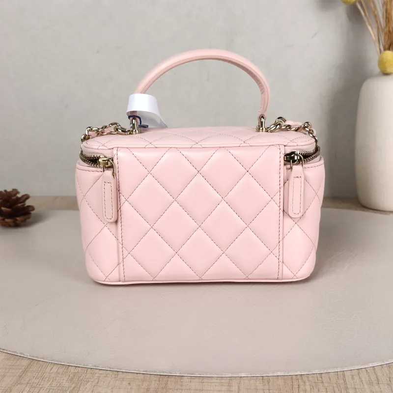 Chanel Crossbody Bag Edition Pink Lambskin Mini 16 × 8 × 9.5 cm — cover view 2 of 6