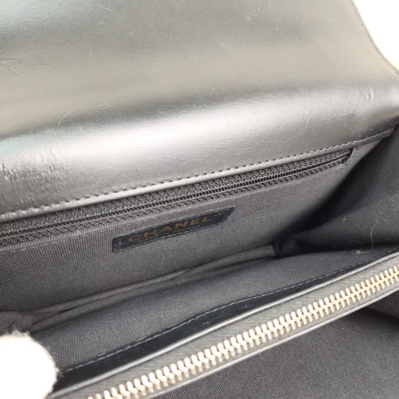 Chanel Crossbody Bagcf Collection Crossbody Bag Black Lambskin One Size19 × 9 × 14 cm — detail view 9 of 14