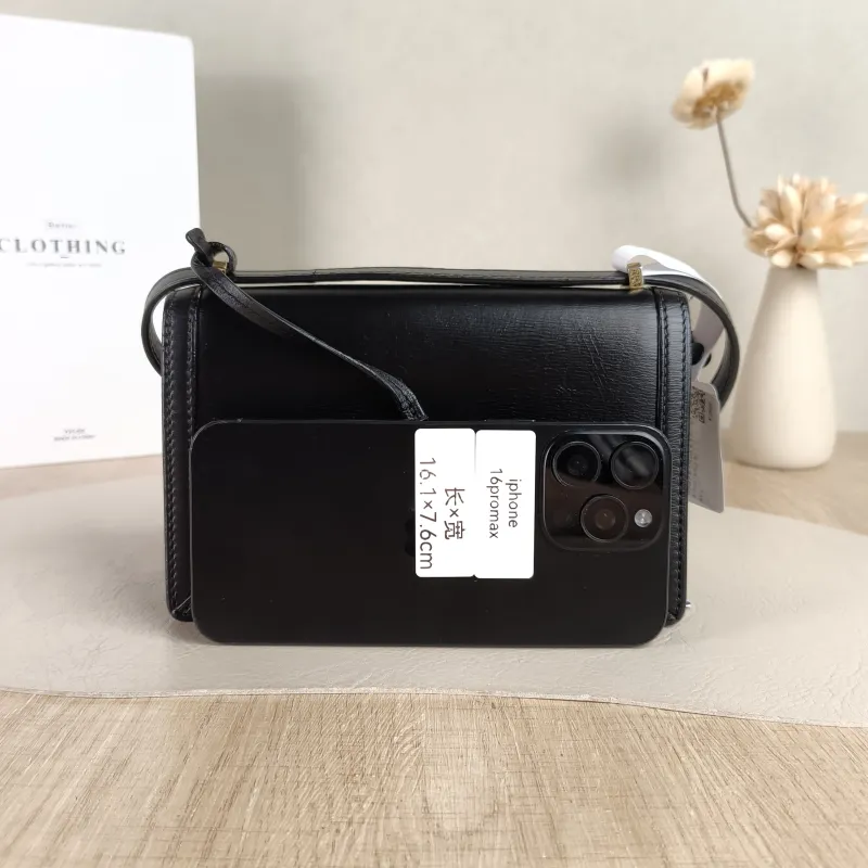LOEWE Crossbody Bagbarcelona Black Calfskin Small19 × 7 × 12 cm — cover view 3 of 5