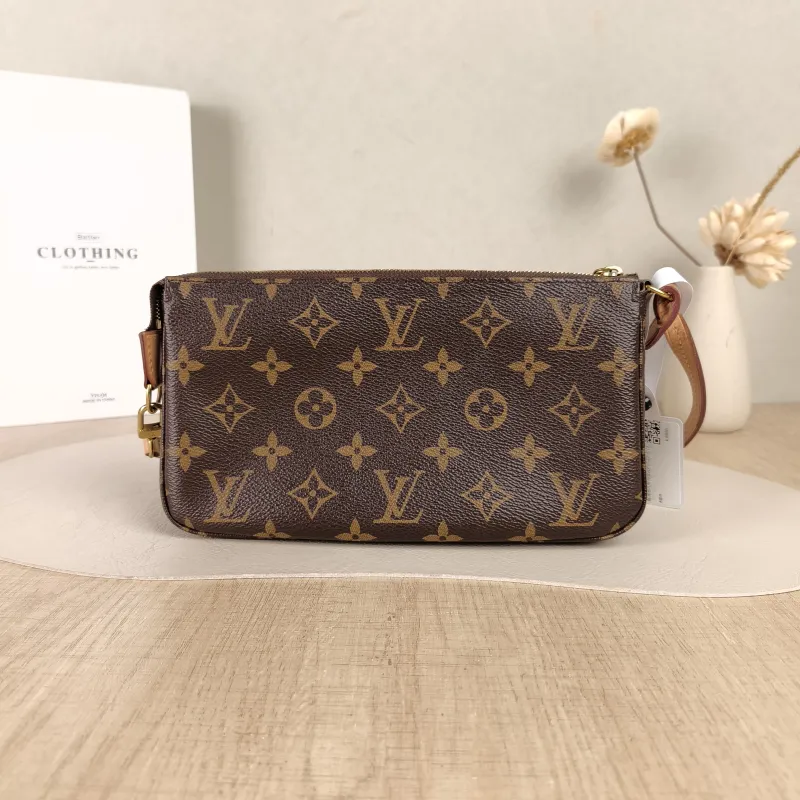 Louis Vuitton Shoulder Bag Accessory Monogram PVC22 × 4 × 13 cm