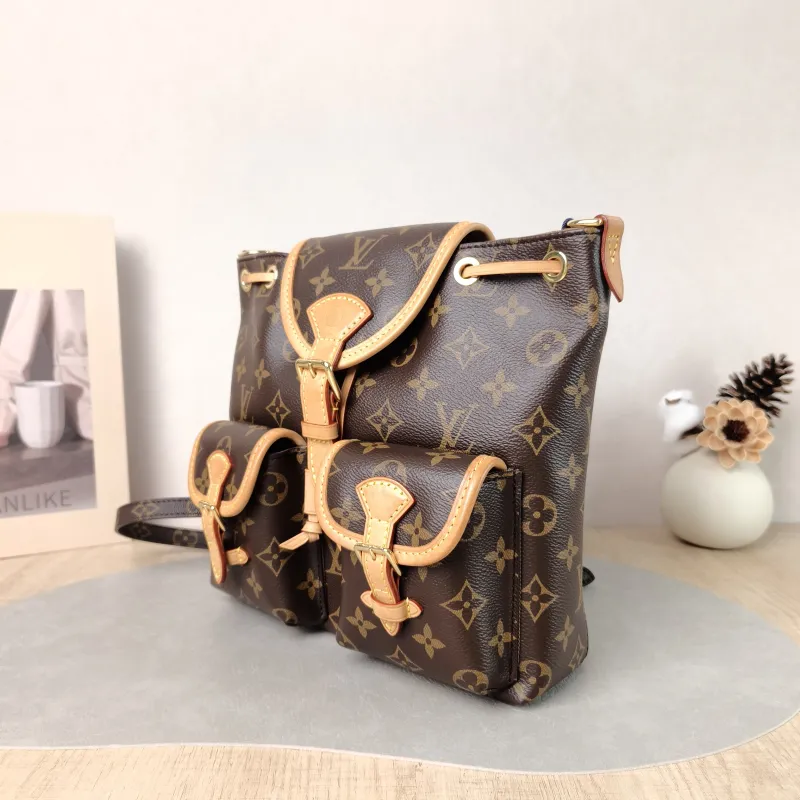 Louis Vuitton Backpack Excursion Backpack Monogram PVC Small 21 × 10 × 23 cm — cover view 3 of 5