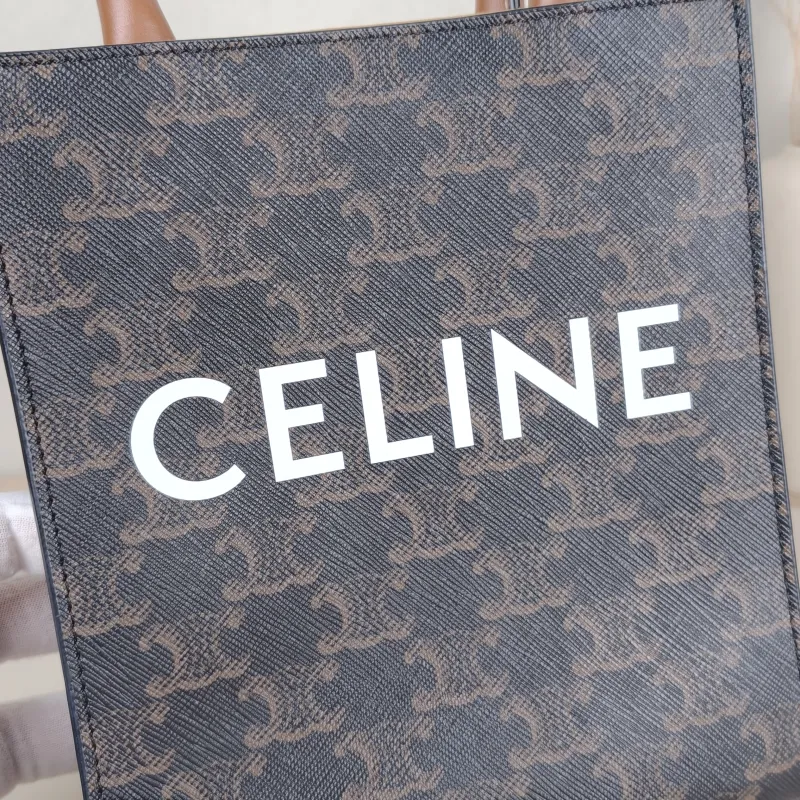 CELINE Crossbody Bag CABAS Mini Monogram PVC Mini 17 × 4 × 20.5 cm — detail view 7 of 9