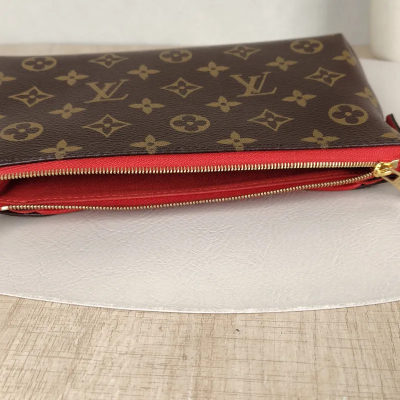 Louis Vuitton Crossbody Bag Pallas Cluth woc Red PVC One Size 23 × 5 × 13 cm — detail view 5 of 12