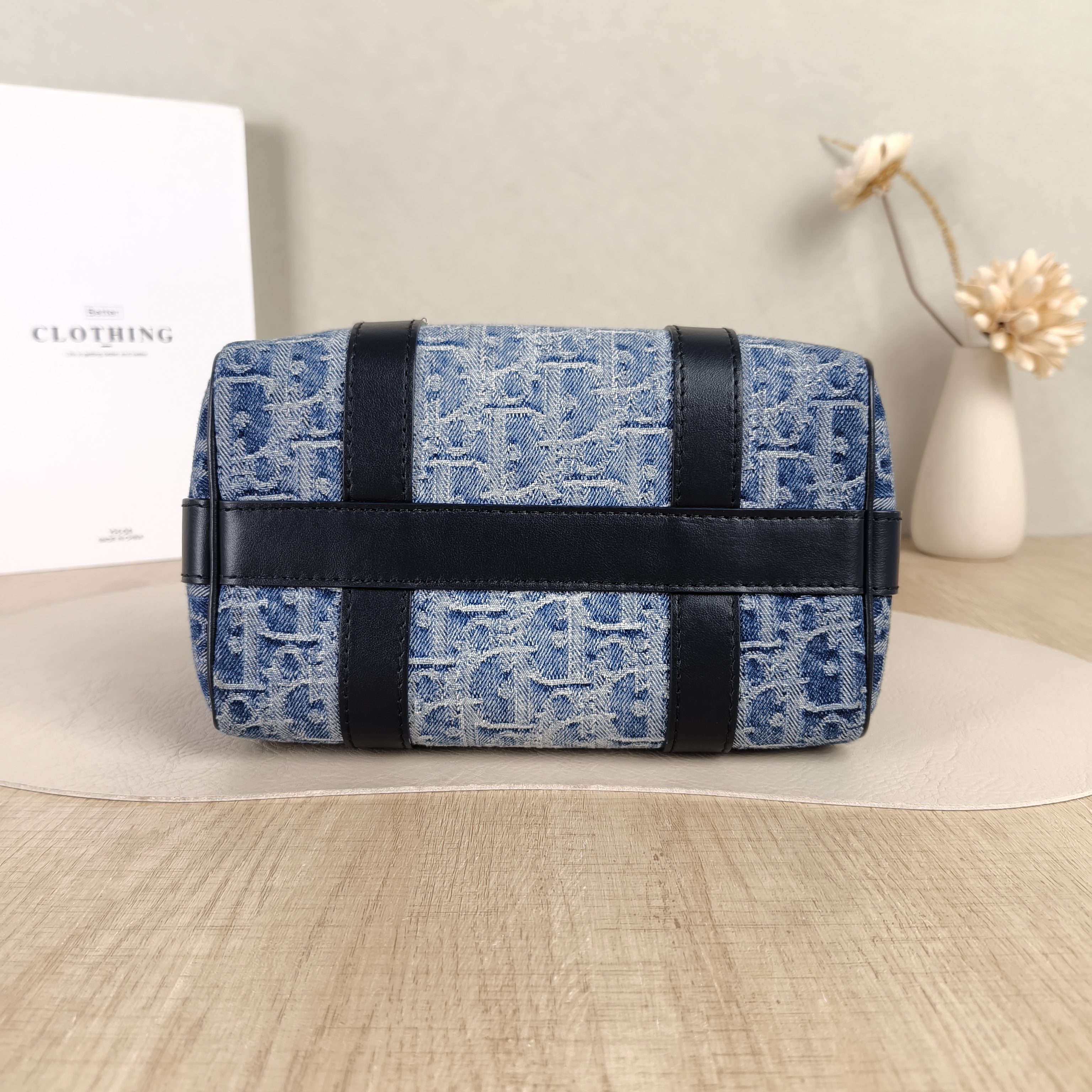 DIOR Crossbody Bag Groove 20 Top Handle Bag Blue Small20.5 × 12 × 13.5 cm — cover view 5 of 5