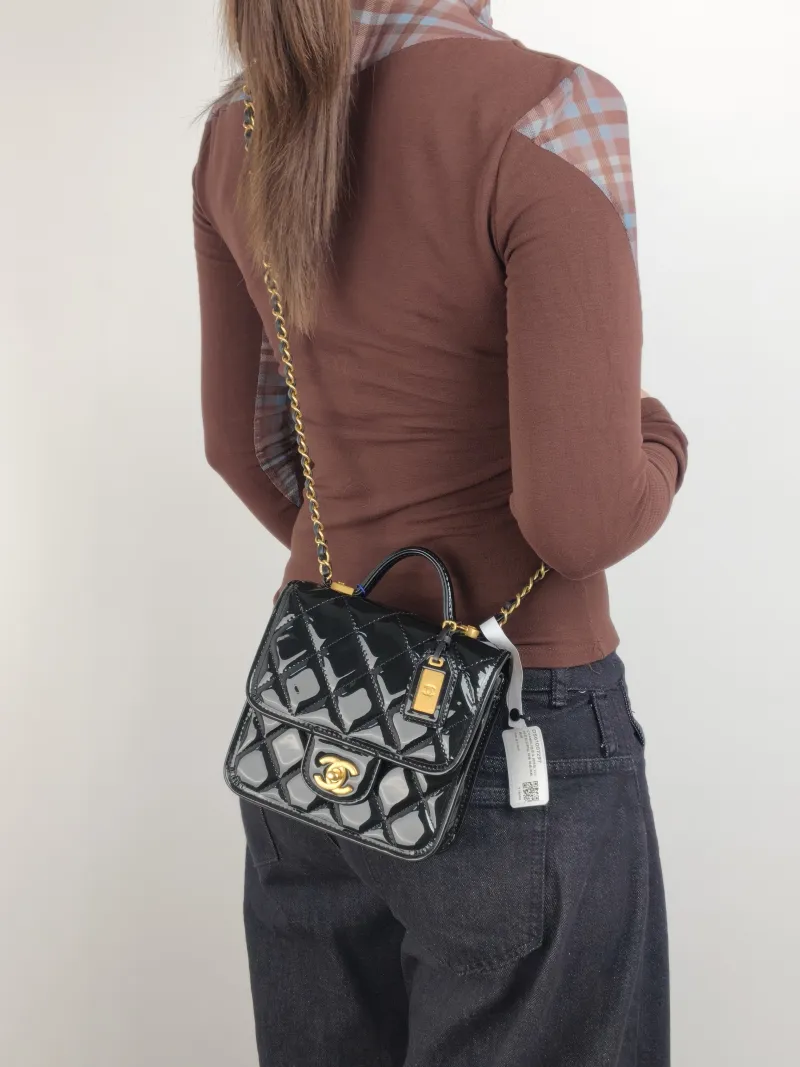 Chanel Crossbody Bag 22k Messenger Bag — on-model view 1 of 3