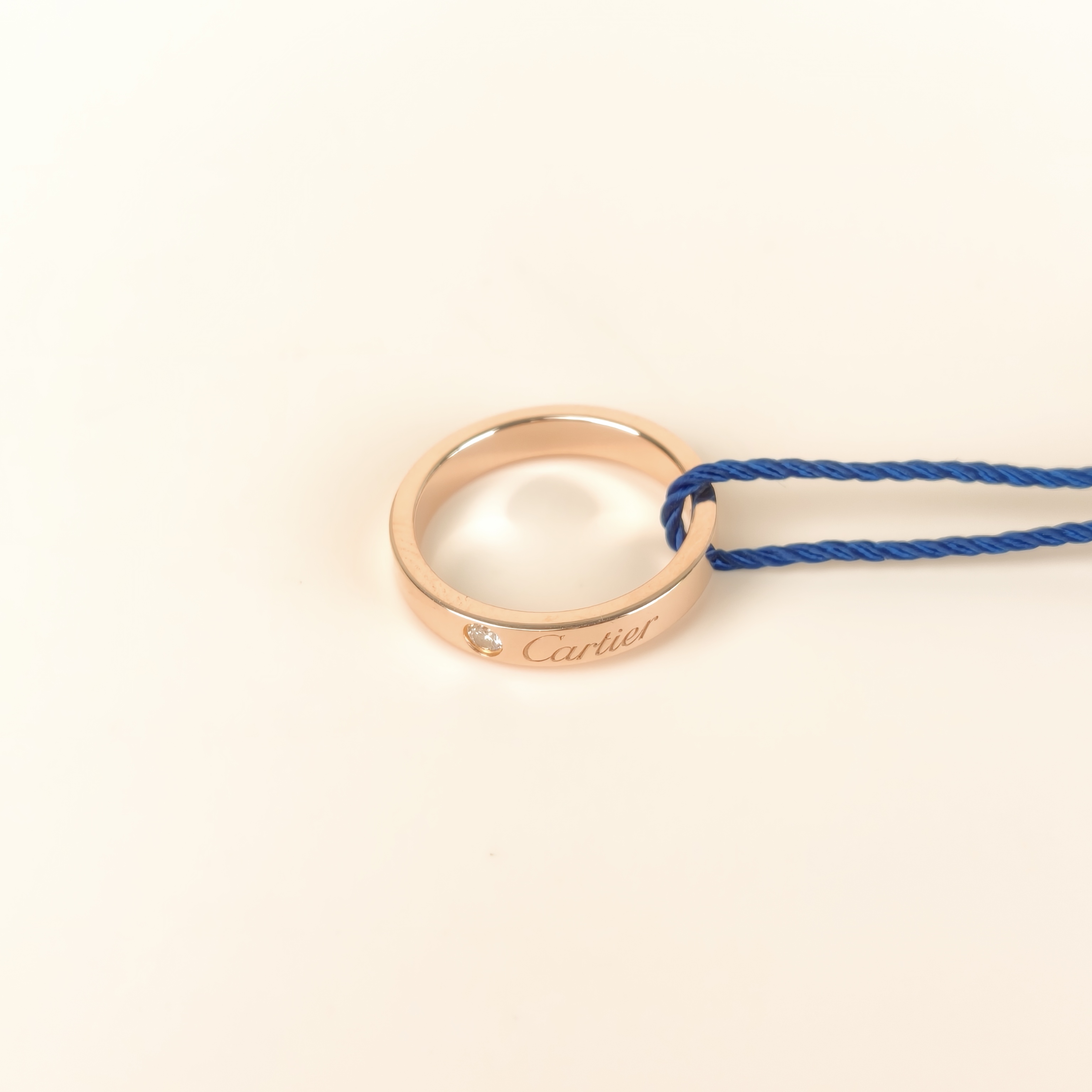CARTIER Ring C de Rose Gold Rose Gold49