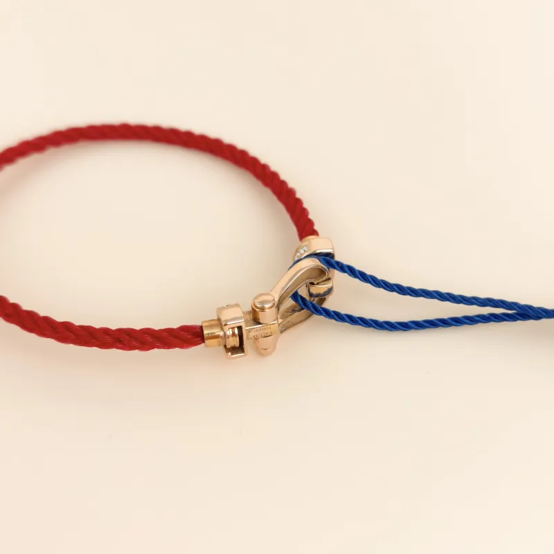 FRED Bracelet Force 10 Collection Bracelet Gold18K Diamond Medium 2cm 13.5cm 13.7cm 16.6cm — cover view 8 of 8