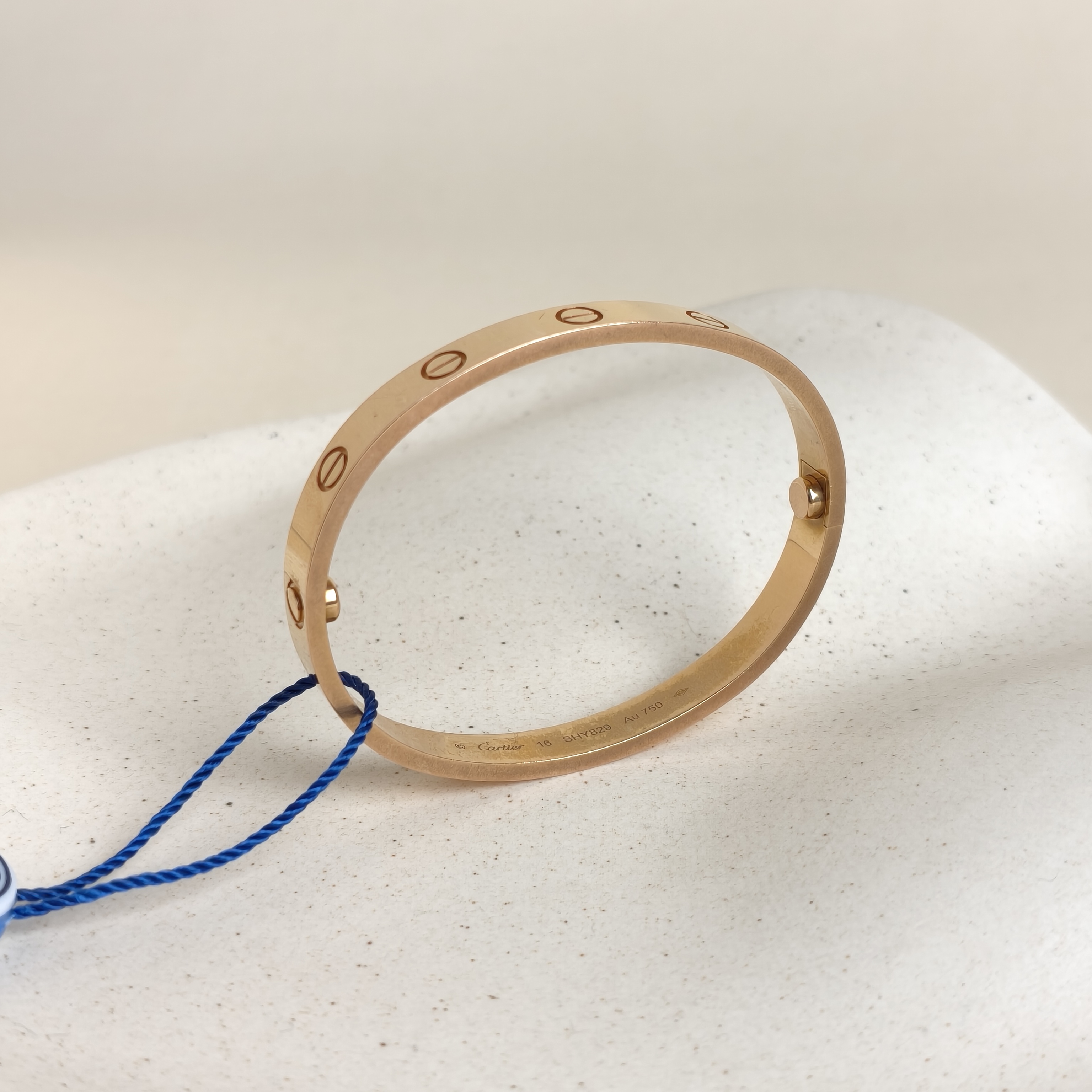 CARTIER Bangle Love Rose Gold 18KR ose Gold Edition 6.1 16 — cover view 7 of 8