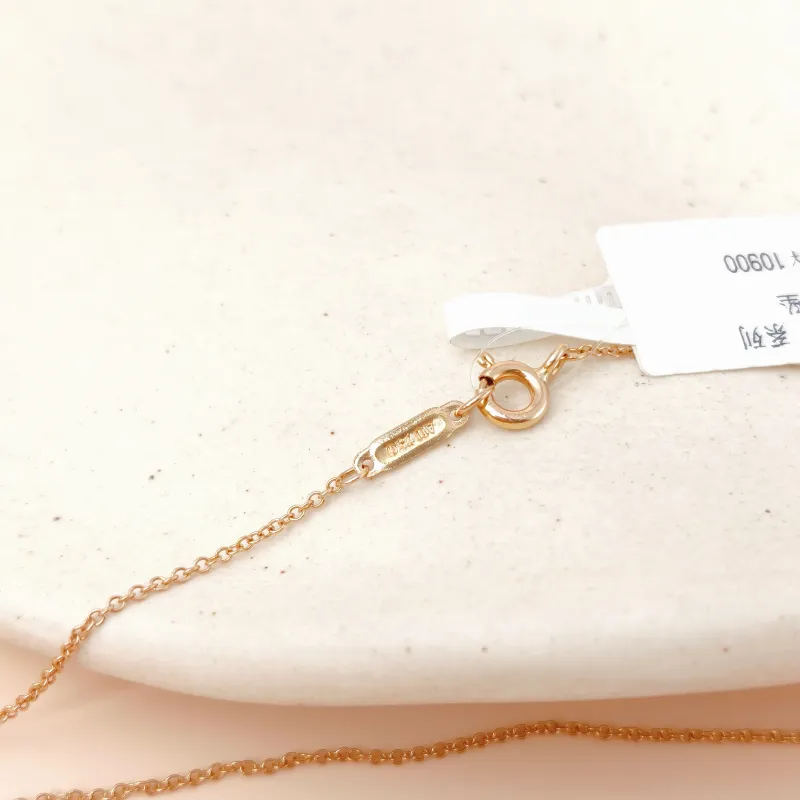 Tiffany&Co. Necklace Keys Collection Necklace Pendant Rose Gold Diamond18KR ose Gold One Size 40cm — cover view 2 of 11