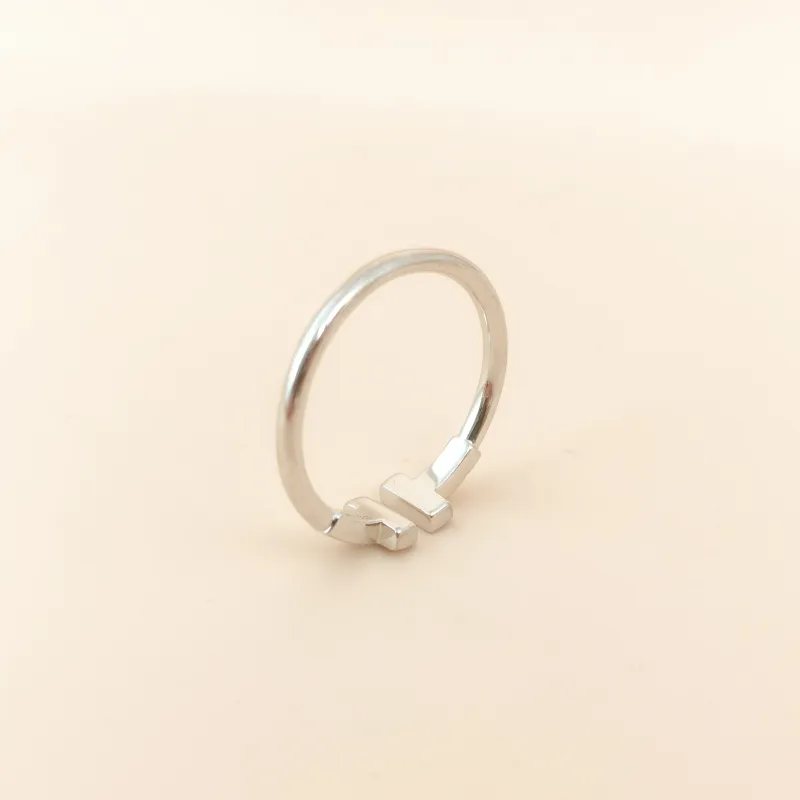 Tiffany&Co. Ring TC ollection 18KW hite Gold Diamond 18KW hite Gold Diamond One Size 54 — cover view 2 of 8