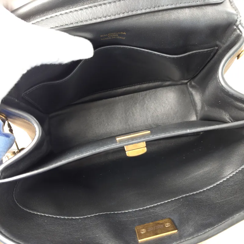 BALENCIAGA Crossbody Bag RODEO Black CC alfskinmini23 × 10 × 17 cm — detail view 11 of 12