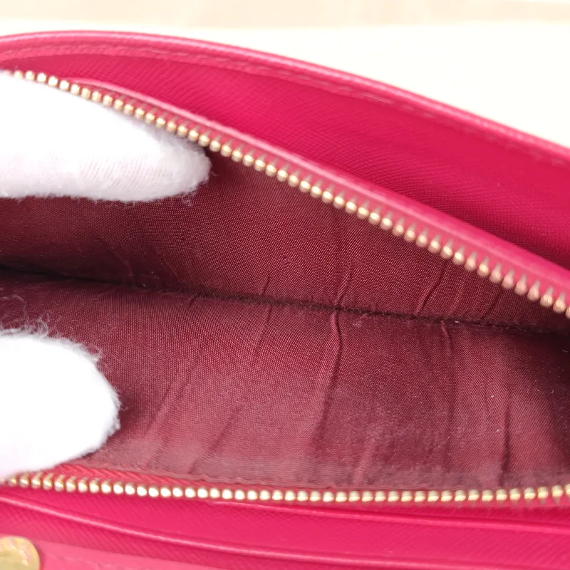 PRADA Shoulder Bag Shoulder Bagwoc Pink Calfskin 21 × 2.5 × 10.5 cm Conditioned — detail view 6 of 12