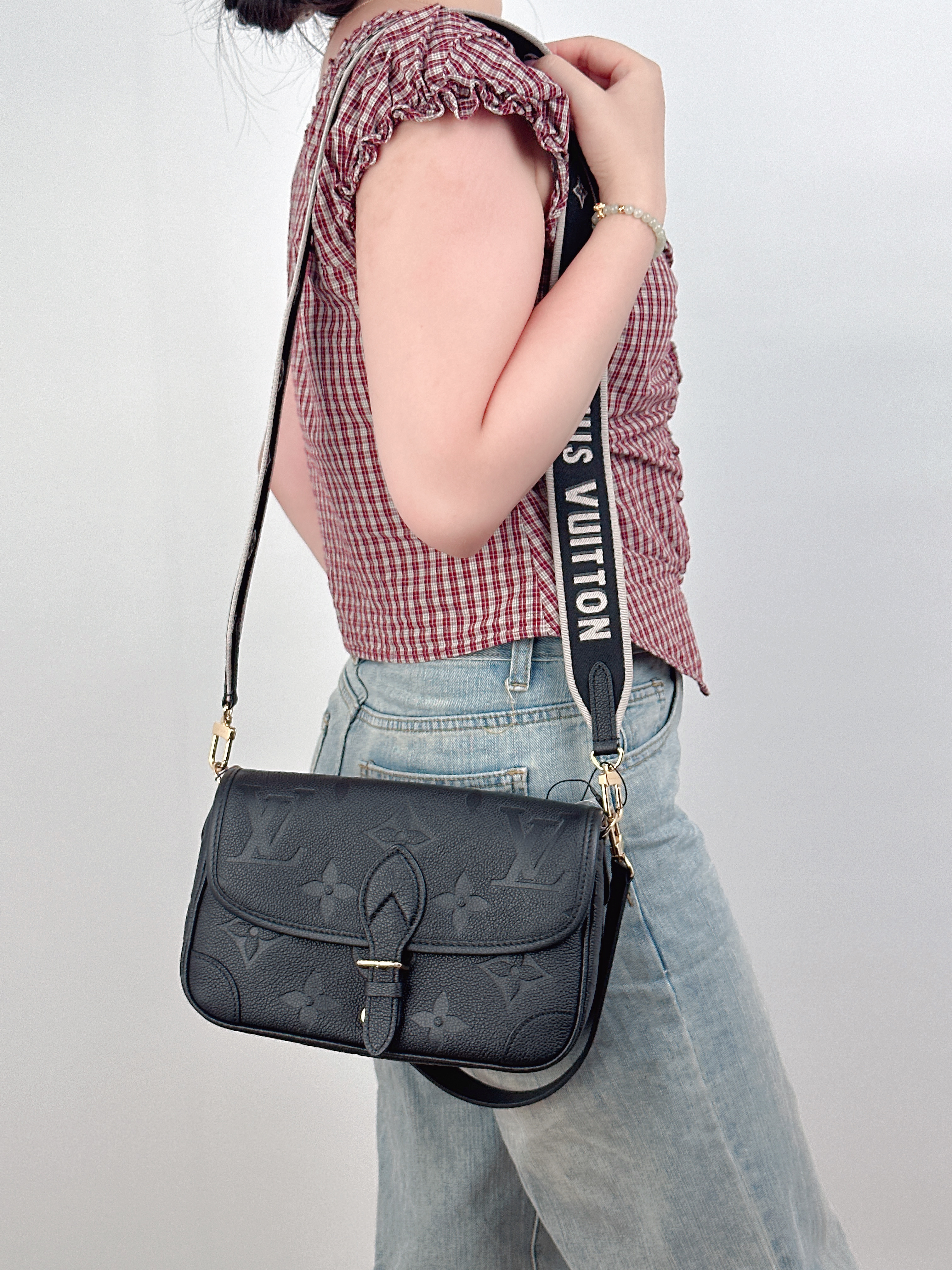 Louis Vuitton Bag Diane Empreinte Monogram 24*9*15
